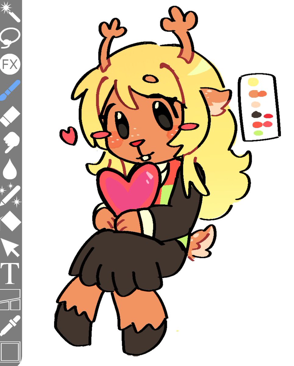 Kookyunz's tweet photo. hi noelle deltarune https://t.co/aq9R56cXQW