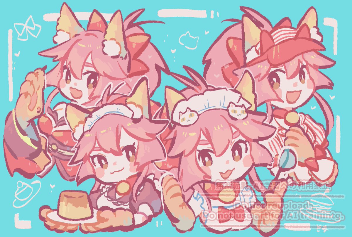 nanakamadomugi's tweet photo. タマモキャットちゃん🐾再掲 https://t.co/NMBPDFkCgo