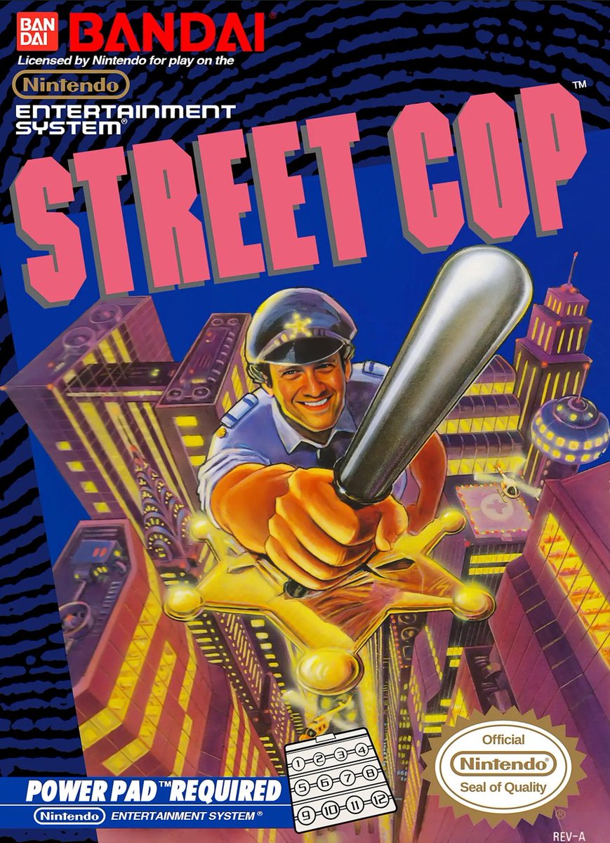 NESQuest's tweet photo. Street Cop (NES)

Schon wieder ein Spiel, für das uns das passende Zubehör fehlt. Diesmal bleibt die Tanzmatte im Weg – beziehungsweise fehlt sie komplett.

NES Quest #1138
https://t.co/ajANdb4baC
#NES #NESQuest https://t.co/0HasiRjwqY
