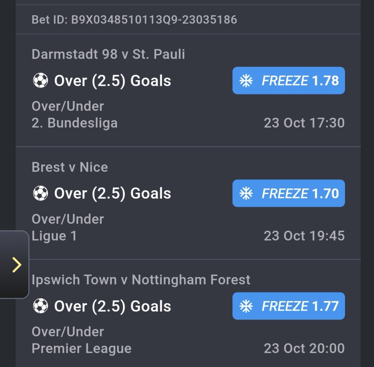 Obongbillion's tweet photo. 3 &amp; 5 odds winning tickets on Bet9ja🏆

5WY6V8J
5WY6RSD

#Bet9jacode

Get more tips on Bet9ja telegram: https://t.co/KKfSV2ma9I https://t.co/R3YZlQ3PrU