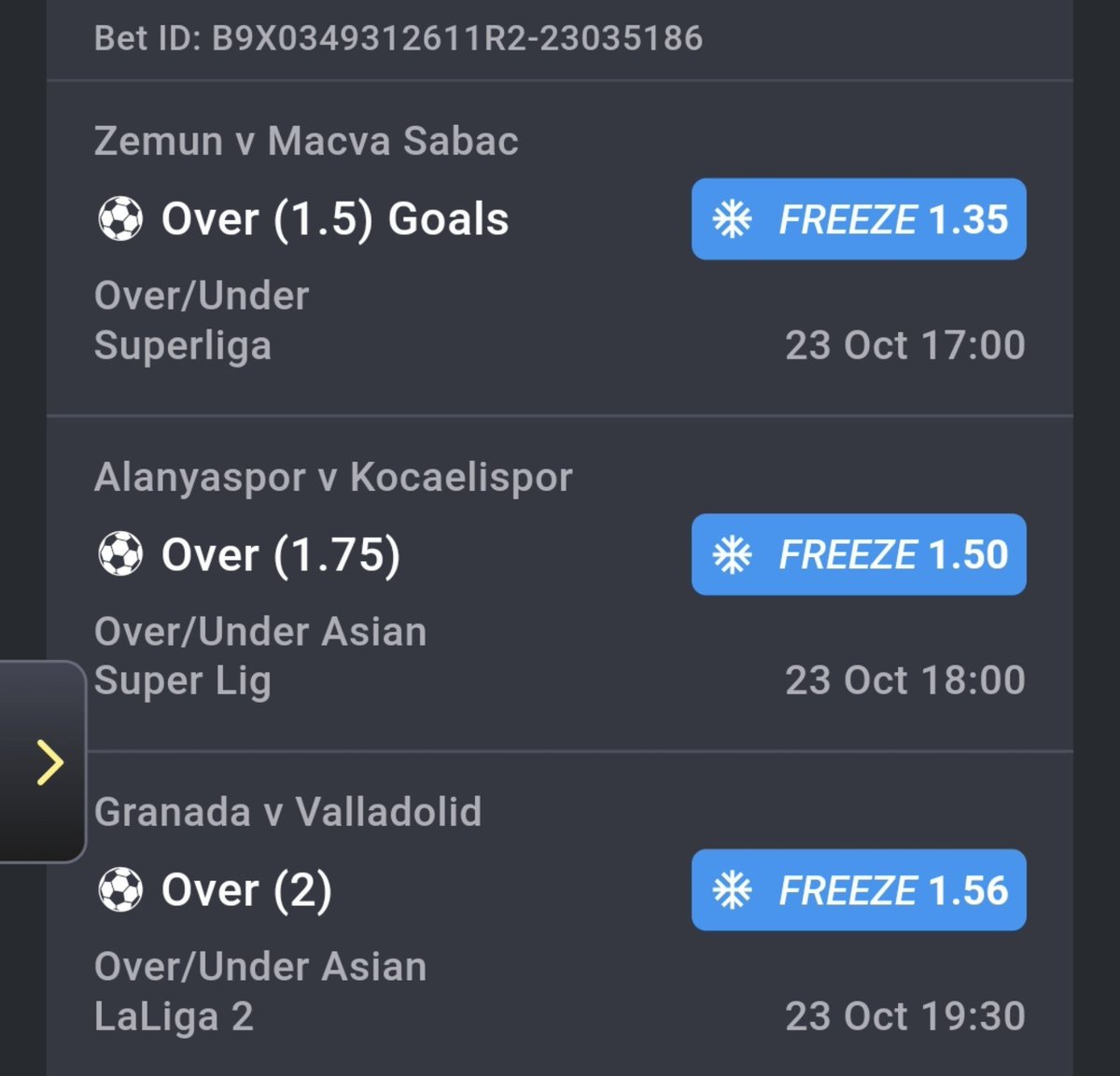 Obongbillion's tweet photo. 3 &amp; 5 odds winning tickets on Bet9ja🏆

5WY6V8J
5WY6RSD

#Bet9jacode

Get more tips on Bet9ja telegram: https://t.co/KKfSV2ma9I https://t.co/R3YZlQ3PrU