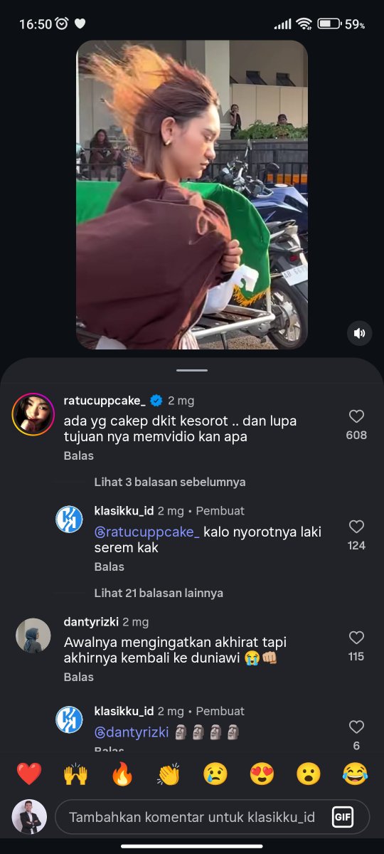yapping57's tweet photo. Kontennya VS isi Komentarnya 🤣🤣 https://t.co/GqpSixWLjK