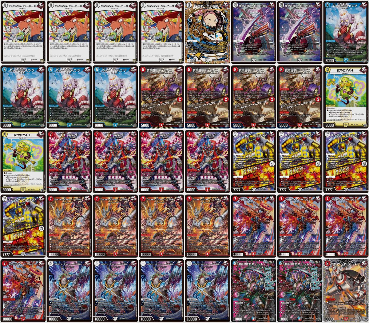 fumotcg_dm's tweet photo. #デュエラボ 速報📢 オリジナルCS 10/22(木)
音速CSin船橋

🏆4Cゾージアドギラゴン王道
🥈火ゼロジョーカーズ
▼ベスト4
闇火自然レッドゾーン
火ゼロジョーカーズ

詳細はこちら▼
https://t.co/lqR3XOJiyh
#デュエマ #ふもっふトレカ https://t.co/lsTkY8JlXa