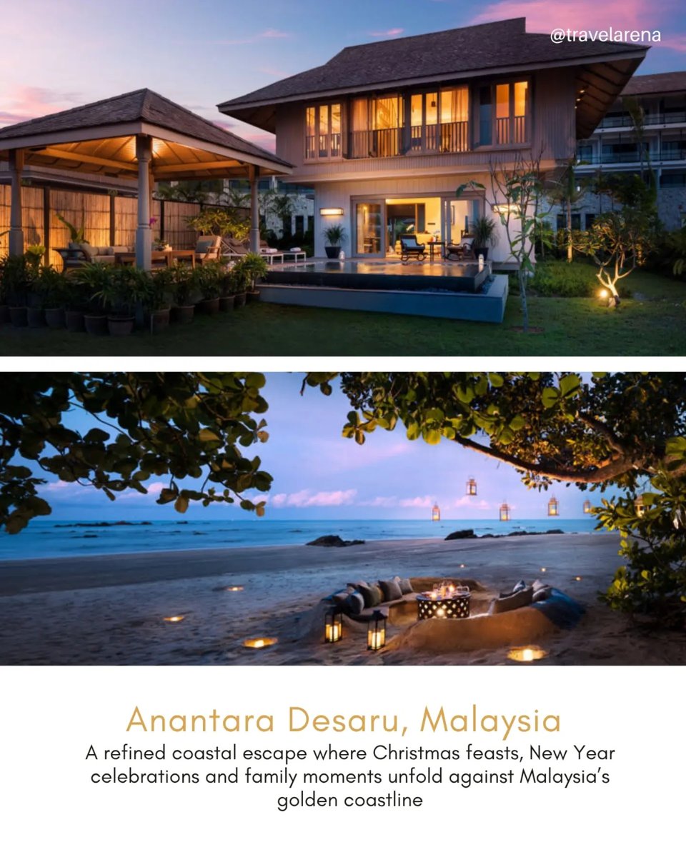 7RolandoAleman's tweet photo. Make the family trip happen this festive season. From beachfront dinners at Anantara Desaru to sun-soaked days at Trisara or mountain escapes at Six Senses Paro, we’ll find the perfect fit. Swipe through, then DM us to plan it. https://t.co/AQg8BXCfqP