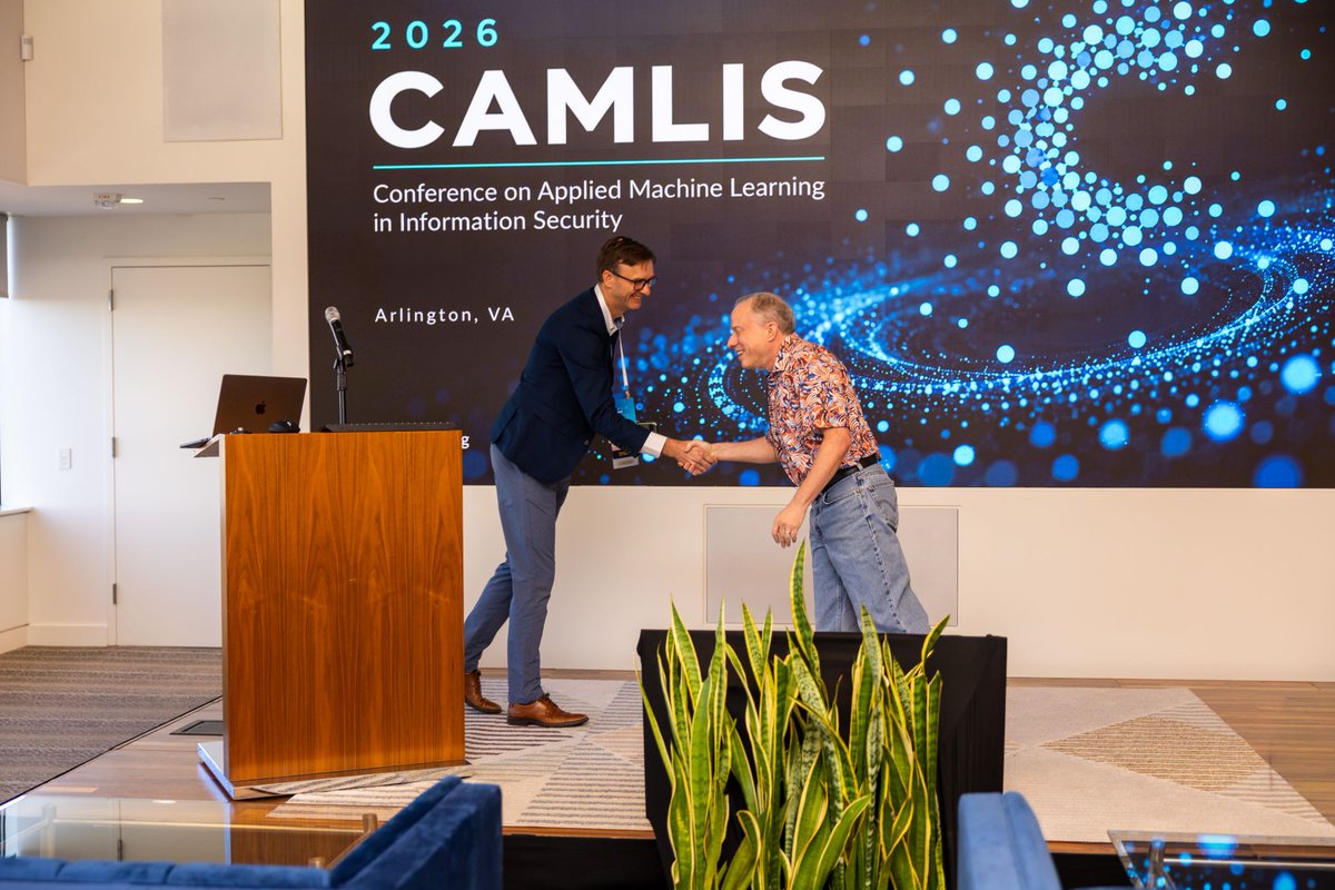 drhyrum's tweet photo. As @CamlisOrg  is wrapping up, reflecting how grateful I am for a tremendous community.  The most fruitful plants blossom in rich soil and that's what gives @CamlisOrg its _sui generis_.  I and our team at Abundant Security enjoy the benefits of that richness.

Thanks to @UdacityDave and @HZoete/@alxndrdavies for exemplary keynotes, to the authors of well-researched talks and posters, and all of our amazing volunteers for making CAMLIS what it is.  I couldn't be more proud of what you've made in this community and event over the last decade.