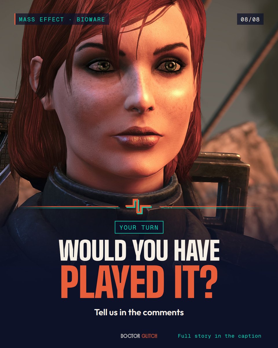 DoctorGlitchOff's tweet photo. About 400 jobs were cut across EA, around 50 at BioWare, per Bloomberg. Would you have played it? 👇 https://t.co/EWzz5Lq4yy