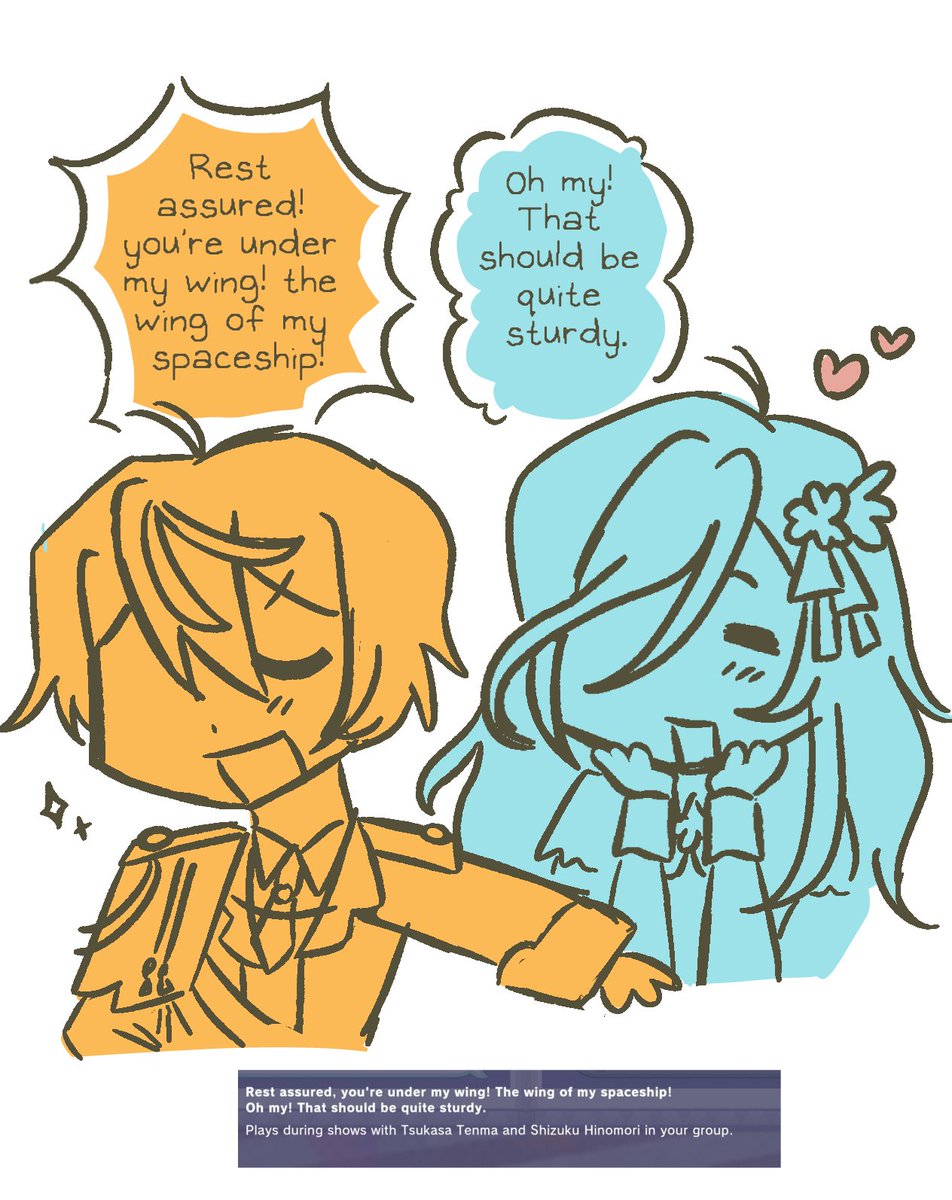 sesdotsam's tweet photo. #prsk_FA 💧🌟 i think their callouts are really cutesy... https://t.co/E72D0h7OZy