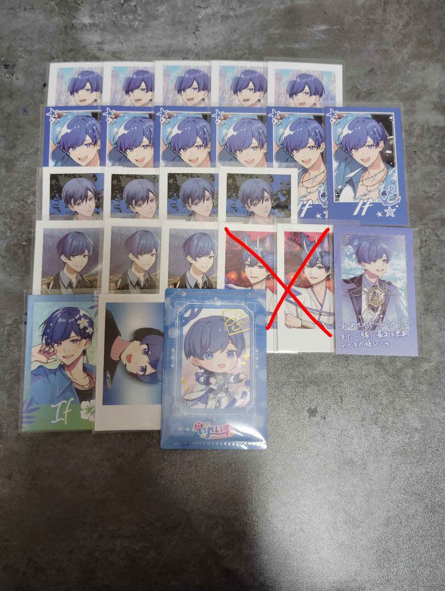 wqt30416's tweet photo. グッズ現在の🈶🈚️
  #いれいすグッズ買取
 #いれいすグッズ交換 https://t.co/aXALQR6N8X