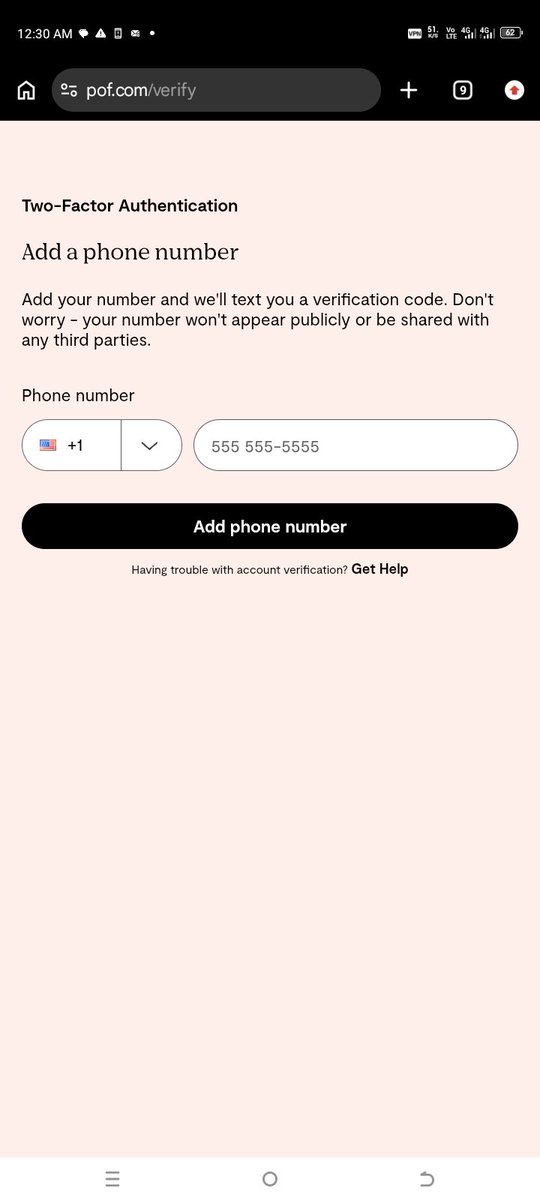 Familyandworld's tweet photo. I need us number to verify this pof account asap https://t.co/djzgslN7yz