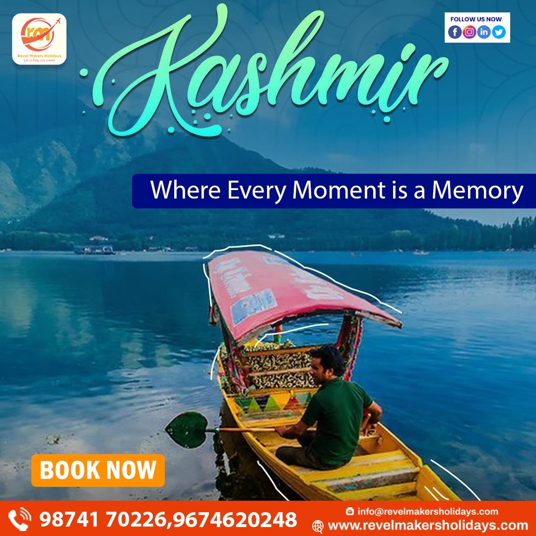 tamikajohnson8's tweet photo. Kashmir, where every moment becomes a beautiful memory. Explore breathtaking valleys, serene landscapes, and unforgettable experiences with Revel Makers Holidays. Book now: 98741 70226 | 9674620248 https://t.co/mOxgOZUzVg