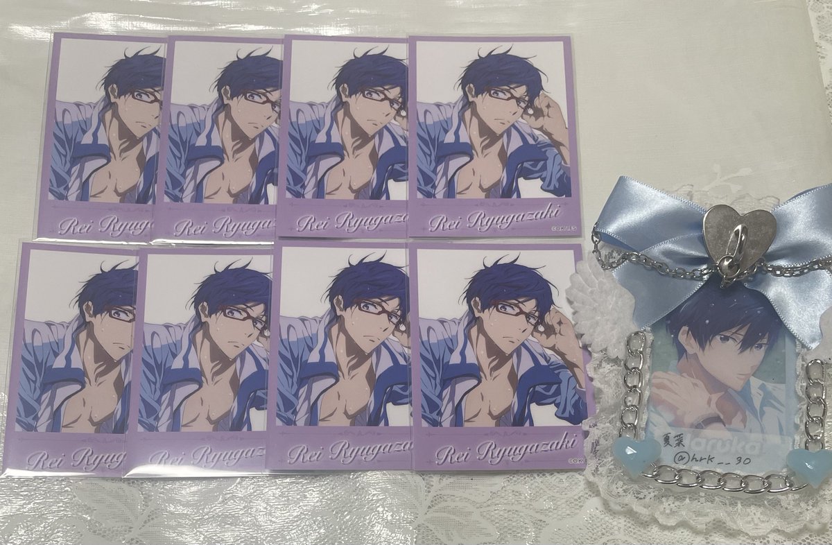 hrk__30's tweet photo. 《交換/譲渡》 Free! ランダムフォトカード フォトカ

譲：凛3.宗介5.真琴8.怜8

求：遙 or 定価 +送料

︎✿凛交換優先/譲渡の場合怜より2点
︎✿宗介は怜より半数 / 真琴は同数お迎えよろしくお願い致します。

検索からでもお気軽にお声掛け下さい。
よろしくお願い致します🙇‍♀️ https://t.co/VhtP4k3luj