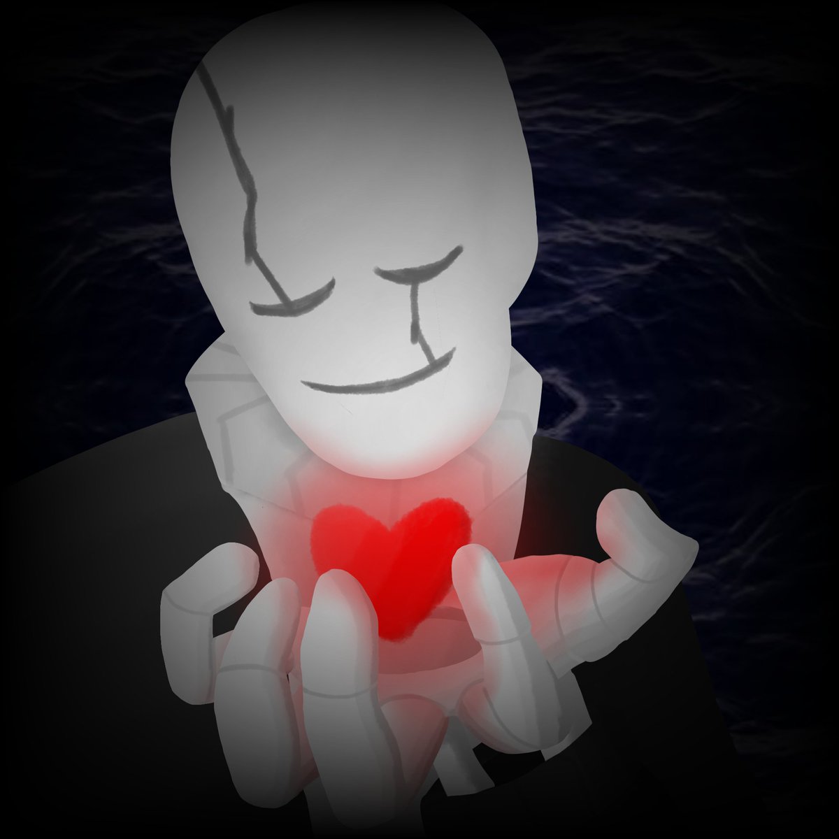 artayaitch's tweet photo. "MY DELTARUNE."
#deltarune #gaster https://t.co/3YKTqZaMpT