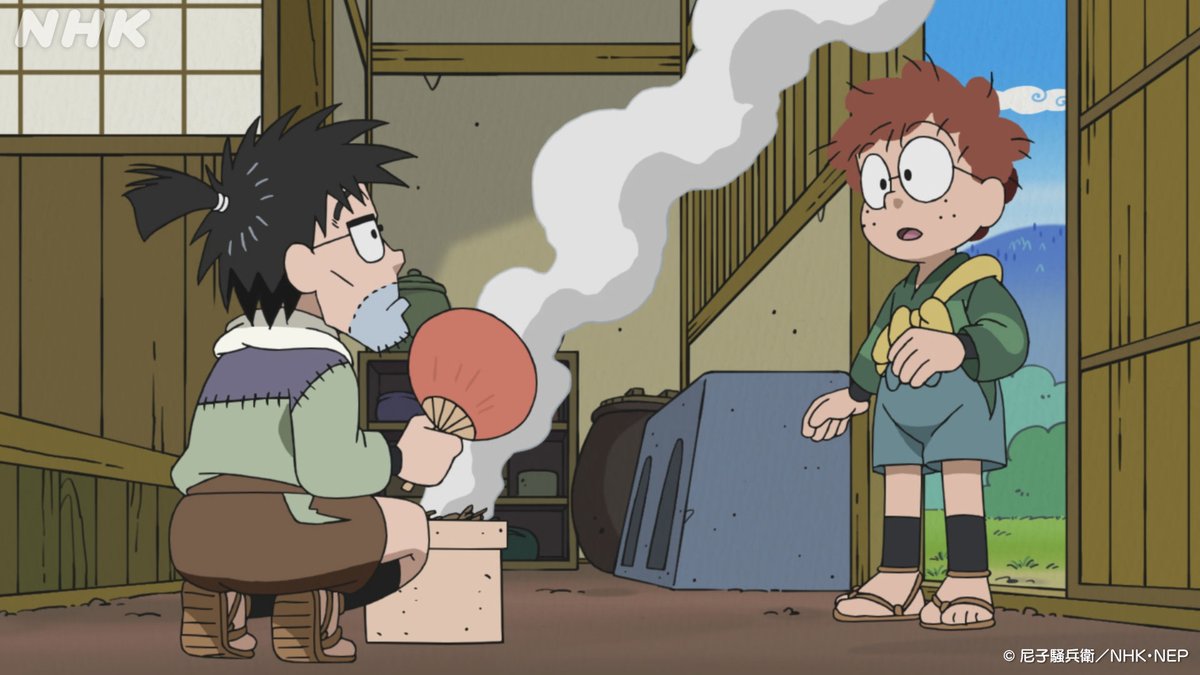 nhk_animeworld's tweet photo. 来週の #忍たま は
第34シリーズの新作です！

26(月) 母ちゃんへの依頼の段
27(火) 犯人はしんべヱ？の段
28(水) 正夢になるの段
29(木) 消えた張り子の馬の段
30(金) 牧之介のお願いの段

忍者の仕事の依頼を受けた母ちゃん
父ちゃんと乱太郎でお弁当を届けるぞ！
https://t.co/HAqnlxVwl8 https://t.co/FSm18O52DN