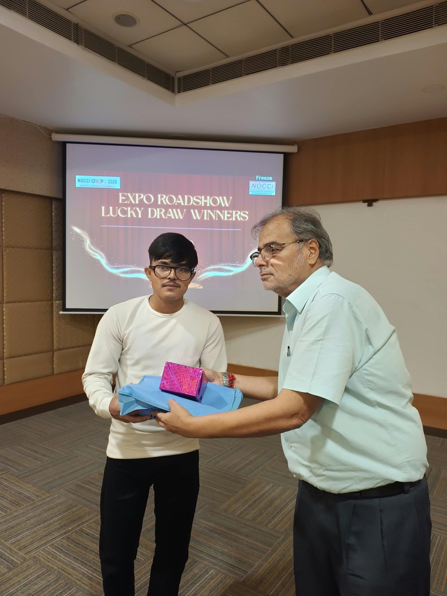 NOCCiBalasore's tweet photo. Our Expo Roadshow Lucky Draw winners are here! 🎉 Congrats, and thanks for visiting our booth! Follow us for more chances to win. 👀 

#ExpoRoadshow #LuckyDraw #NOCCIExpo https://t.co/zdMe0BY0IG