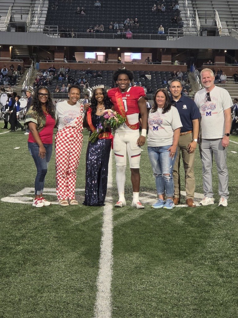 ManvelHS's tweet photo. Congratulations to our 2026–2027 Homecoming King and Queen, Mr. Sam Weary and Ms. Laila Profit! https://t.co/lUE6WN6NMg