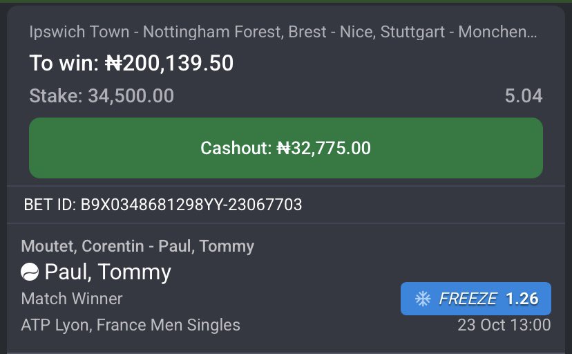 oddshive_isback's tweet photo. Tips on @Bet9jaOfficial 🔥

5WY2ZN8 (2 odds) 

5WY3C27 (5 odds) 

Bet responsibly 🔞 #Bet9jaCode https://t.co/T1j46hopHH