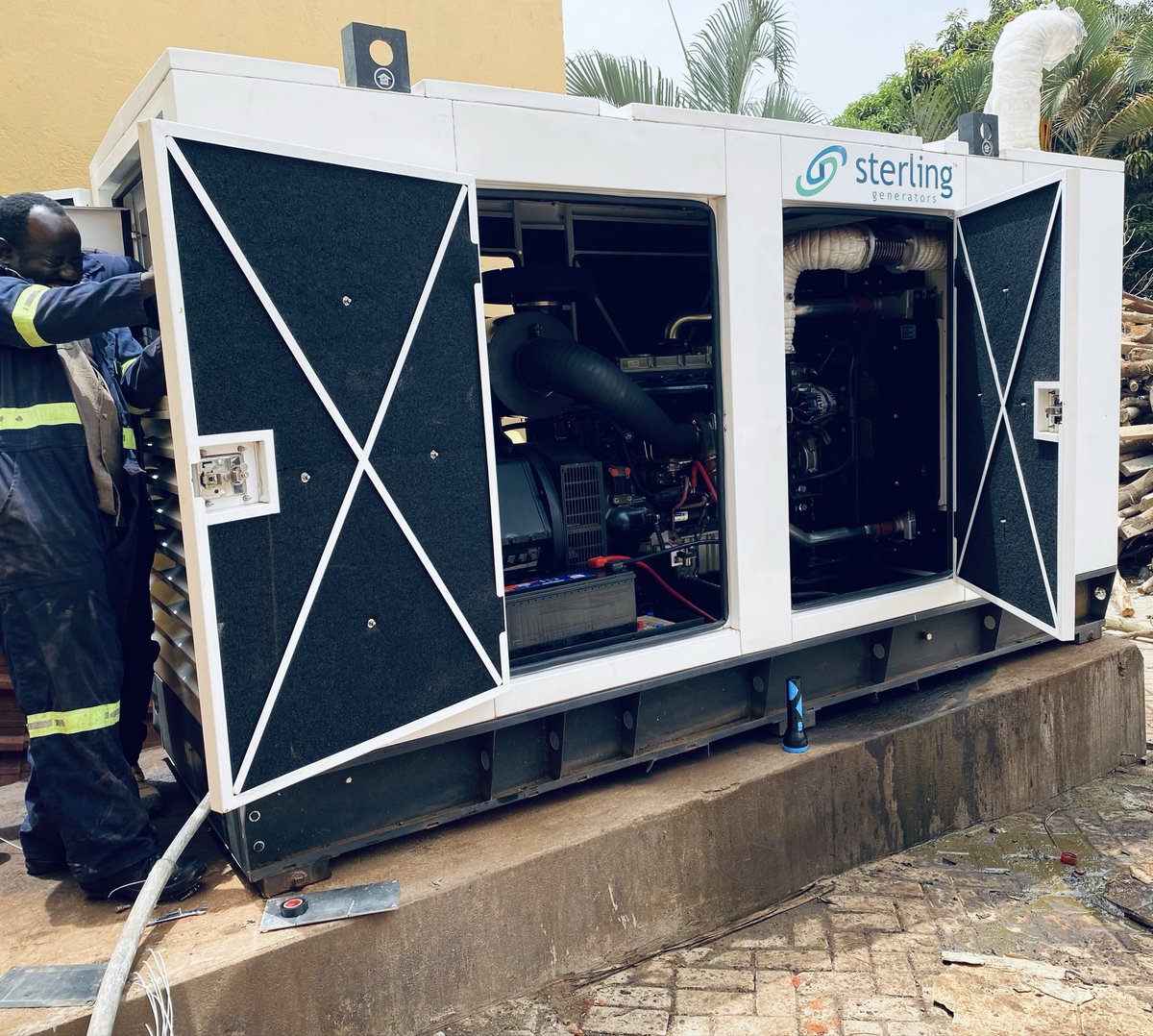 VipersSC's tweet photo. St Mary’s Stadium generator just got serviced &amp; tested for a year to ensure optimum efficiency and functionality. 😜

🔜 All set for Friday night football 

#VenomsUpdates || #OneTeamOneDream || https://t.co/0a23Axflfj