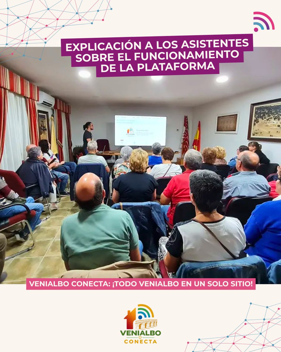 cyldigital's tweet photo. El pasado 3 de octubre, el Salón de Plenos del Ayuntamiento de Venialbo acogió la presentación de Venialbo CONECTA, una nueva página web que nace para acercar la información municipal a todos los vecinos y vecinas. 

👉 https://t.co/sp5YOuDnBN

#PueblosConectados #VenialboConecta https://t.co/BfOpaMo54G