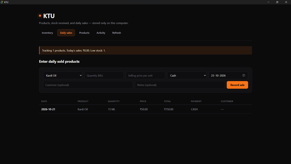 Tan_builder's tweet photo. Here is the starting point. Built the basic app. Will further improve it based on the data provided by business (client).  
Will soon start to implement features, improved designs, optimizations etc. https://t.co/byUOF6HR69