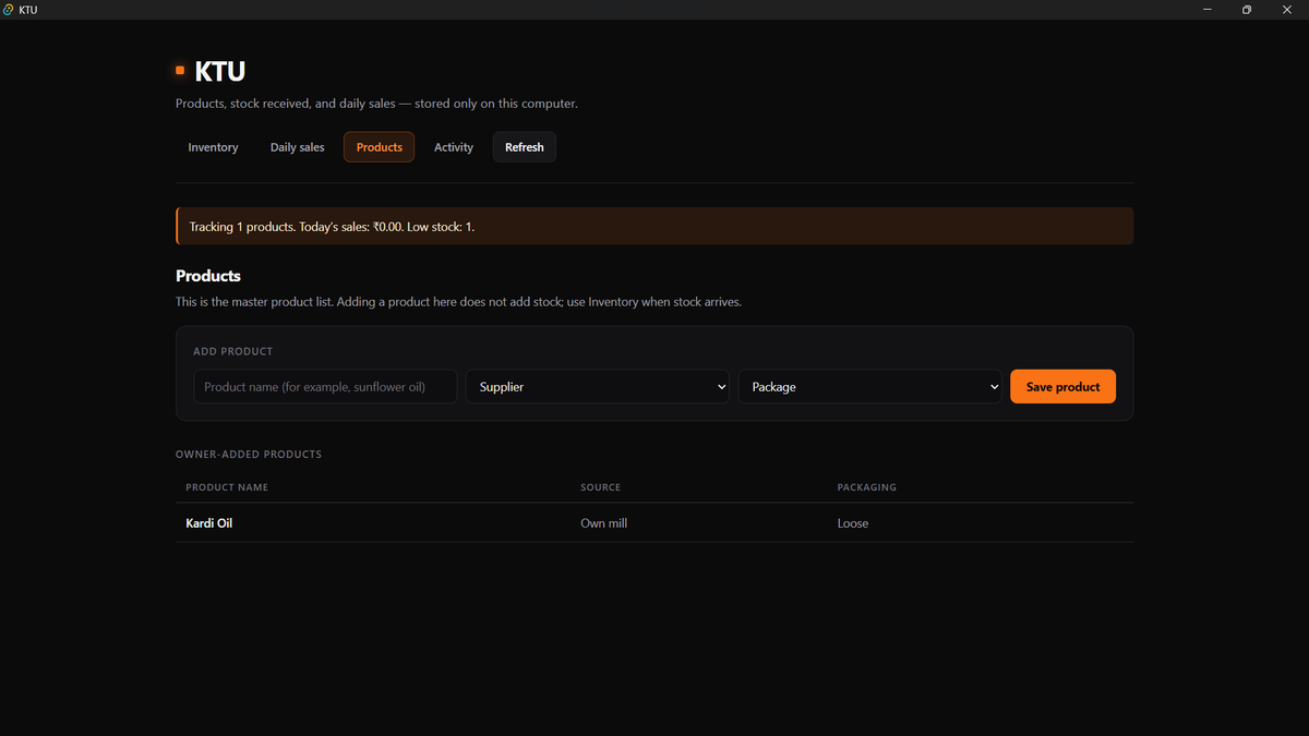 Tan_builder's tweet photo. Here is the starting point. Built the basic app. Will further improve it based on the data provided by business (client).  
Will soon start to implement features, improved designs, optimizations etc. https://t.co/byUOF6HR69