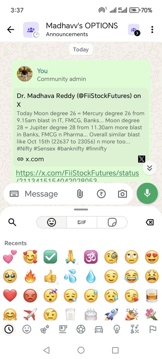 FiiStockFutures's tweet photo. #Nifty 22700 ce 140 to 240
#Hcltech 1300 ce 24 to 144 6x
#Nifty 22500 ce 160 to 240... #Nifty #Sensex #banknifty #finnifty @NIFTYANDCRUDE #TradingTips #Mumbai #Hyderabad #Bangalore #Chennai #Delhi #Kolkata #Ahmedabad #Maharastra #Gujarat #Goa #India #StocksToBuy #trendingnow https://t.co/ibfk1yUZnD