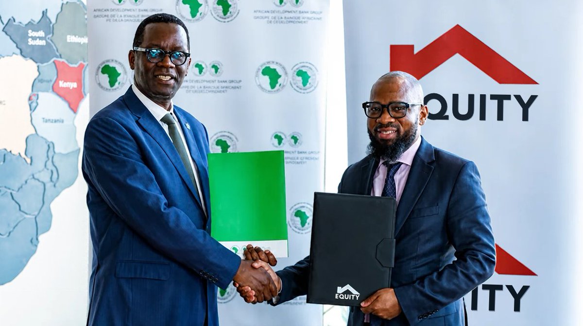 _CryptAfrica's tweet photo. The @AfDB_Group (AfDB) and @KeEquityBank have signed a US$60 million trade finance guarantee facility to support eligible businesses and strengthen trade in Kenya.

Read More: https://t.co/pycB4d3L2o

#AfDB #EquityBank #TradeFinance #SMEs #KenyaEconomy https://t.co/84II90GOlg