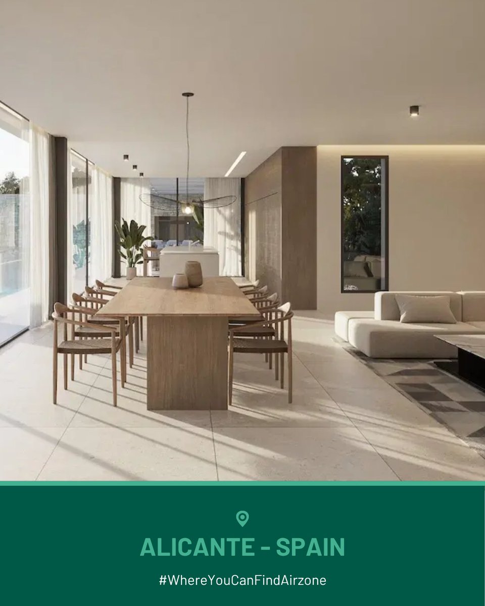 AirzoneControl's tweet photo. 🏡 #WhereYouCanFindAirzone, #Comfort and design go hand in hand.

We know that every space is unique. That’s why our solutions not only allow you to enjoy #HVAC tailored to each user’s needs, but also blend seamlessly into their surroundings thanks to their thoughtful design. 💫 https://t.co/68YUYT6zgP