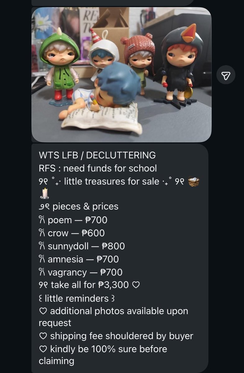 litolhobi_kr's tweet photo. WTS LFB HIRONO PH 
  HELPING A FRIEND 🩷🪽
 
See photo for variation and prices 

Dm for inquiries 💌 https://t.co/rXS1LCAWTm