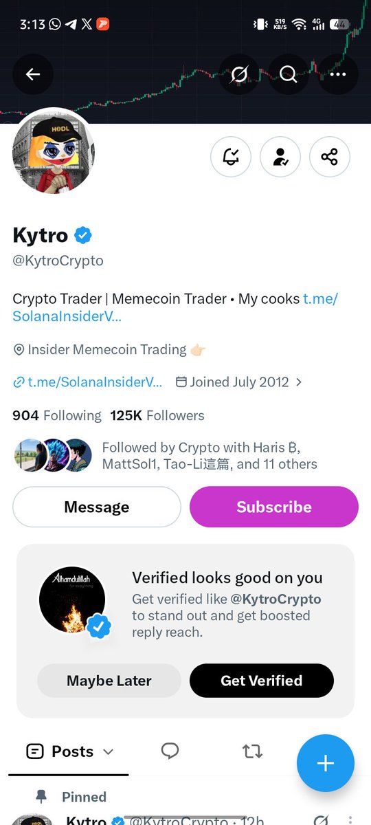 SahirAlich's tweet photo. @Crypto__Haris @KytroCrypto Done sirr https://t.co/cbGZRG6yUg