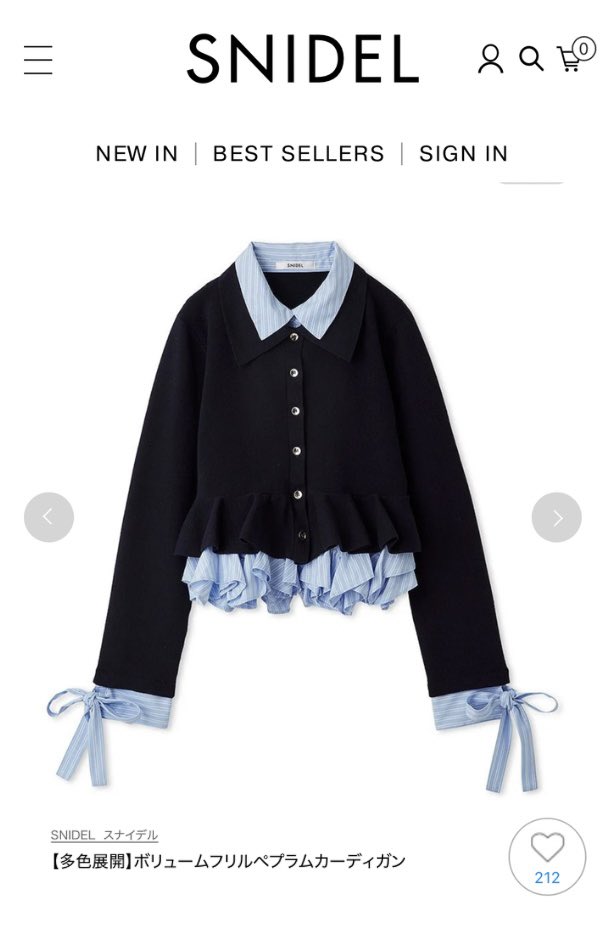aoi7xl's tweet photo. このsnidelのボリュームカーデ
ヤバかわいいᐢ⁄⦁⁄๑⁄⦁⁄ᐢ他カラーも欲しくなる🎀 https://t.co/3an0MlhknG