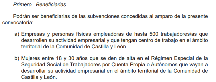 autonomosata's tweet photo. Subvenciones para fomentar el emprendimiento y la contratación de mujeres jóvenes entre 18 y 30 años, en los ámbitos laborales en los que exista infrarrepresentación femenina @jcyl #ATACyL

Plazo Solicitud:  Abierto desde hoy hasta 06/11/2026

https://t.co/FErAbMQ2r1 https://t.co/wZemc1QtRW