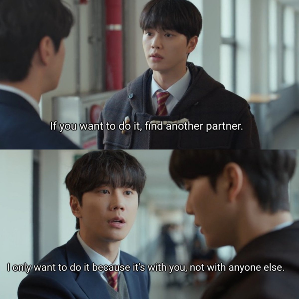 lomljeongpio's tweet photo. jeongyo : i only want you , i don't want anyone else. https://t.co/A8X77sn1ut