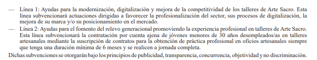 autonomosata's tweet photo. Subvenciones al fomento y apoyo al emprendimiento en el sector del arte sacro de la ciudad @Ayto_Sevilla #ATAAndalucía

El plazo de presentación de las solicitudes será de 15 días hábiles a contar desde el 20 de octubre.

https://t.co/W6l96jzcNO https://t.co/ydYFmg2RIs