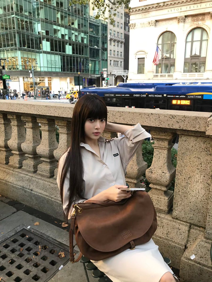FIMBASE's tweet photo. HONG EUNCHAE of LE SSERAFIM for Miu Miu’s Rendezvous bag 🤎

“𝓶𝔂 𝓻𝓮𝓷𝓭𝓮𝔃𝓿𝓸𝓾𝓼 𝓫𝓪𝓰 ⊹ ࣪ ˖” (1/3)
— 🔗 https://t.co/T0y6MsTMtn

#HONGEUNCHAE #홍은채
#LE_SSERAFIM #르세라핌 https://t.co/K3w4HE0DAr