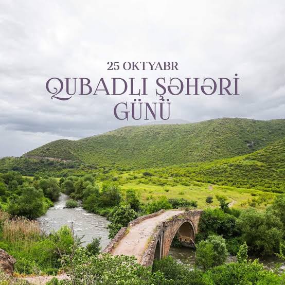 sbaqirov75's tweet photo. Qubadlı şəhərinin işğaldan azad edilməsi Azərbaycanın çoxəsrlik tarixinə qızıl hərflərlə yazılmış unudulmaz bir hadisədir. 
#YAP #YeniAzerbaycanPartiyasi #IlhamAliyev https://t.co/GdtskP0ZjV