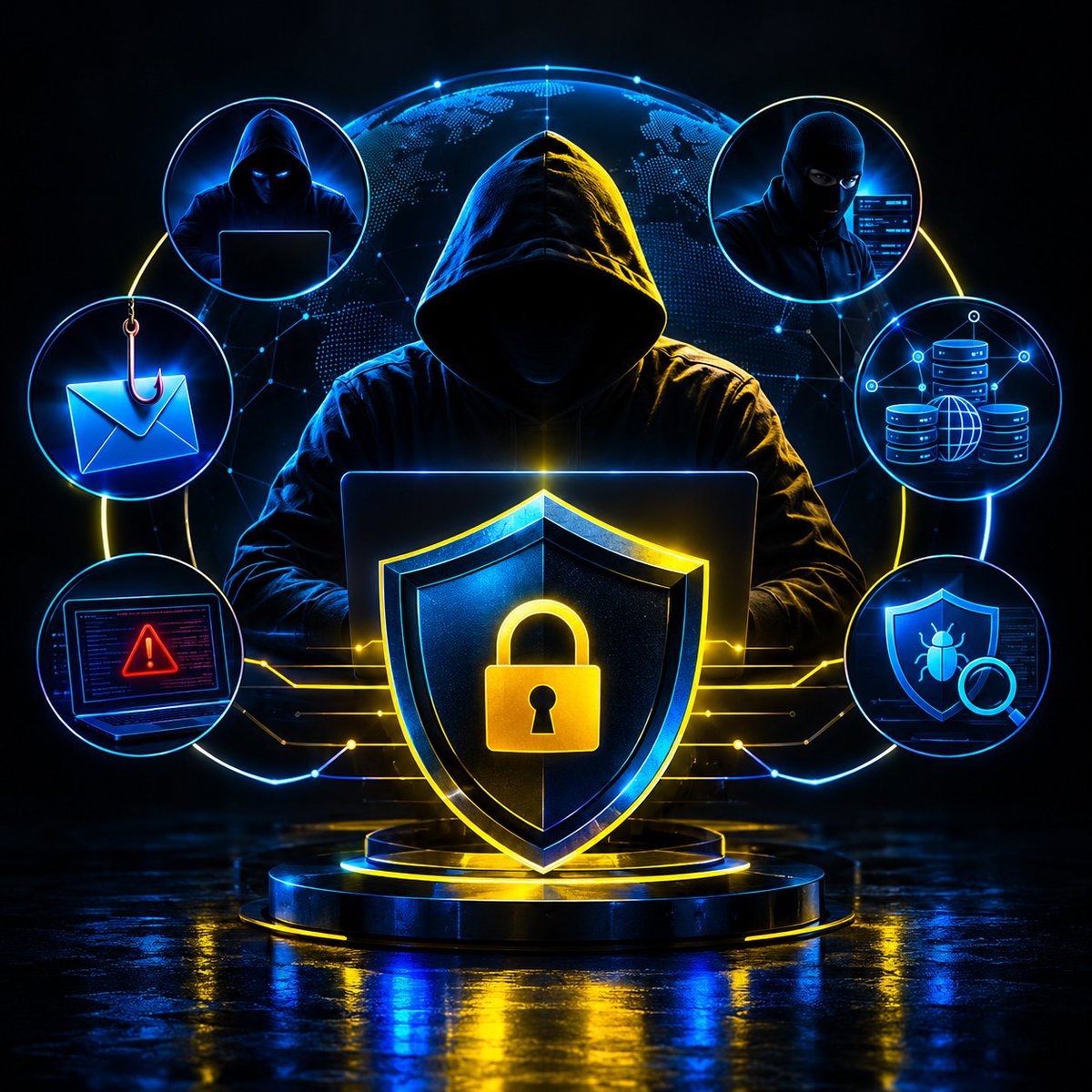 influencx001's tweet photo. CYBERSECURITY FACT:

A hacker doesn't always need to break your password to compromise your account.

Sometimes, your password is strong, but your session is stolen, your device is compromised, or you approve a malicious login request.

That's why real security goes beyond passwords.

Understand the attack surface. Reduce the risk. Defense in depth matters.