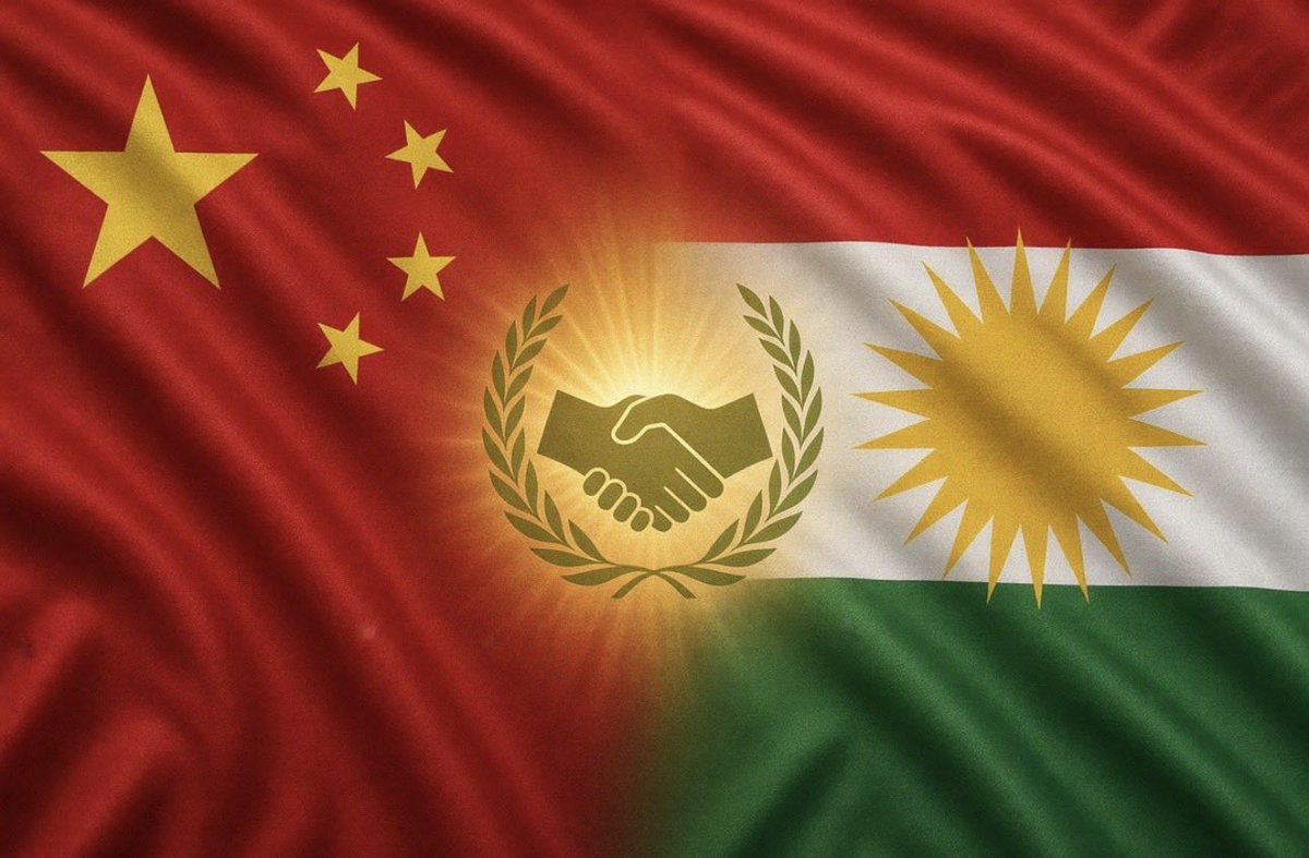 welatoffical19's tweet photo. @1beyzaemcc Çin🤝Kurdistan. https://t.co/VOaJ1vdq06