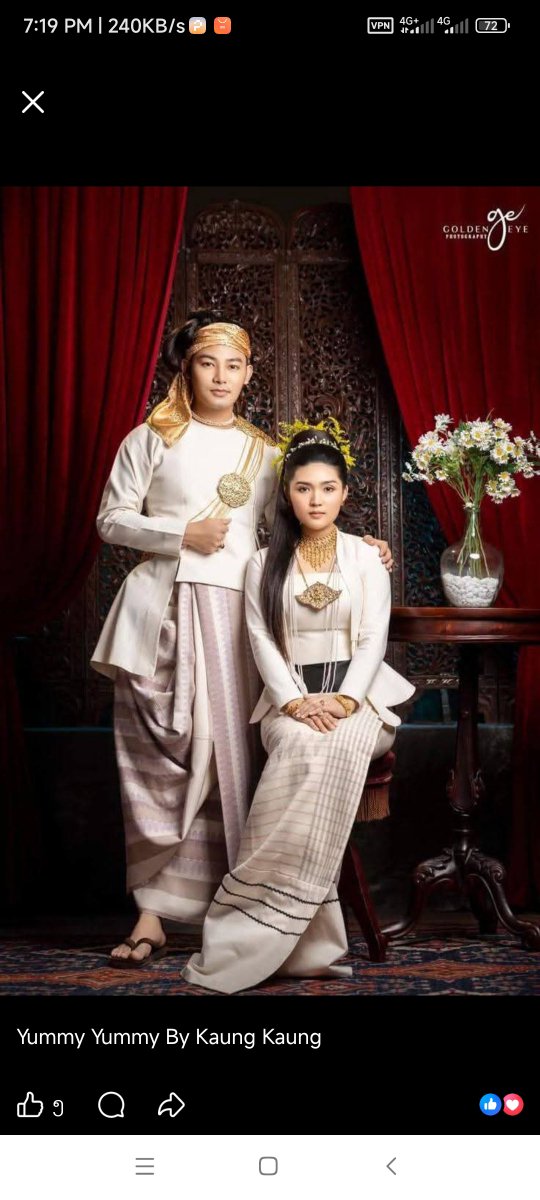 NiNibtk39's tweet photo. Please respect Myanmar’s cultural heritage. We deserve recognition. 🇲🇲❤️
@GMMTV
@ScarletHeartTH
#MyanmarCulture
#RespectMyanmarCulture https://t.co/TfopcfuZlR