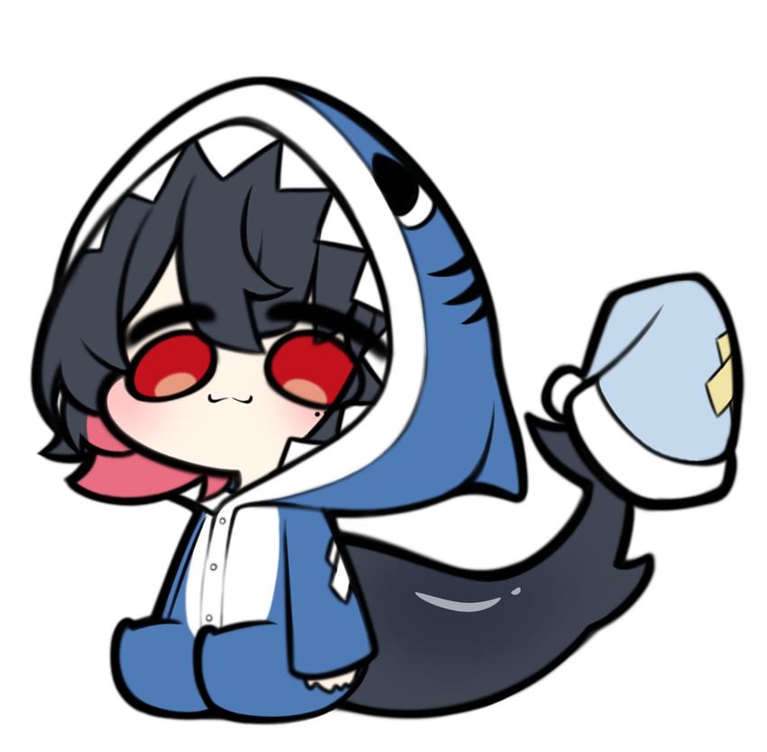 Switch2Shark's tweet photo. 🦈: Ellen lore drop. I’ll probably add more. And maybe some clarifications. As the muse grows, I’m sure I’ll adjust her. 

Make sure to compliment your Shark maid, today!! https://t.co/E57mvnd2Zw