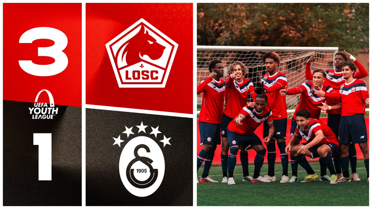 loscacademy's tweet photo. 𝑯𝒊𝒈𝒉𝒍𝒊𝒈𝒉𝒕𝒔 ✨

Le résumé de la victoire de nos jeunes Dogues face à Galatasaray est disponible sur YouTube 👉https://t.co/Xs2vs6rg1L 📺

#LOSCGS https://t.co/0KPTdkqvh7