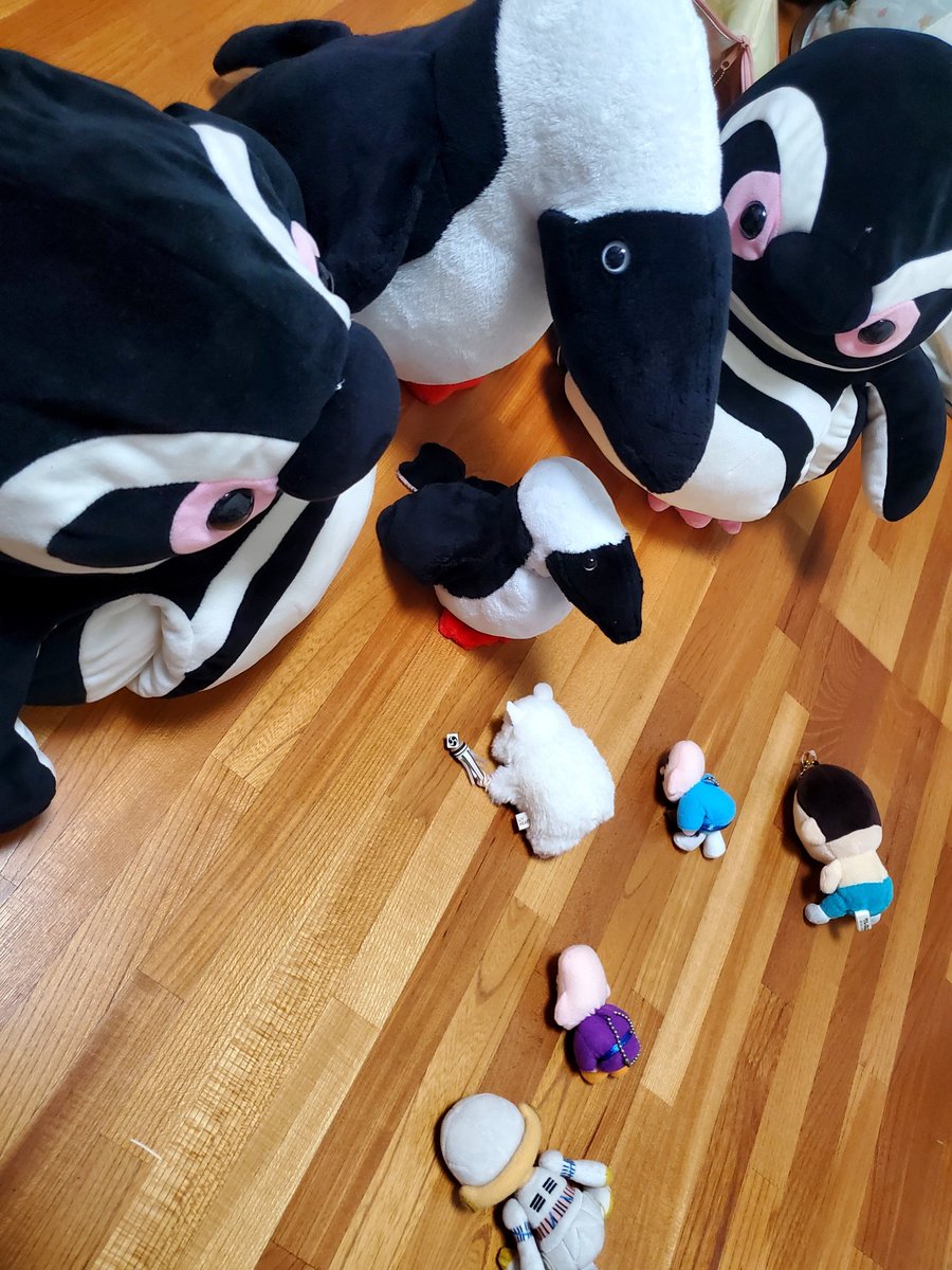 33gosigawara's tweet photo. なんらかの特殊能力持ちだと思ったらただ弱かっただけのおもちさんご一行
 #はむにぎり https://t.co/1aCqjcnlqv