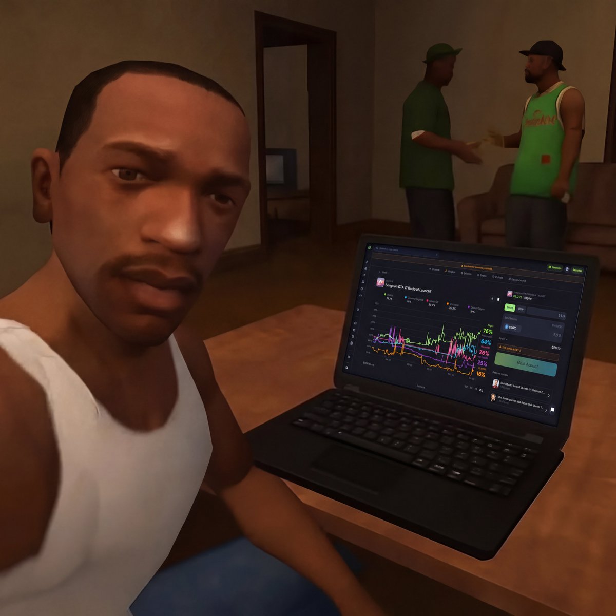 jup_predict's tweet photo. Most important GTA 6 Market on the internet. https://t.co/fshEyQgVMe