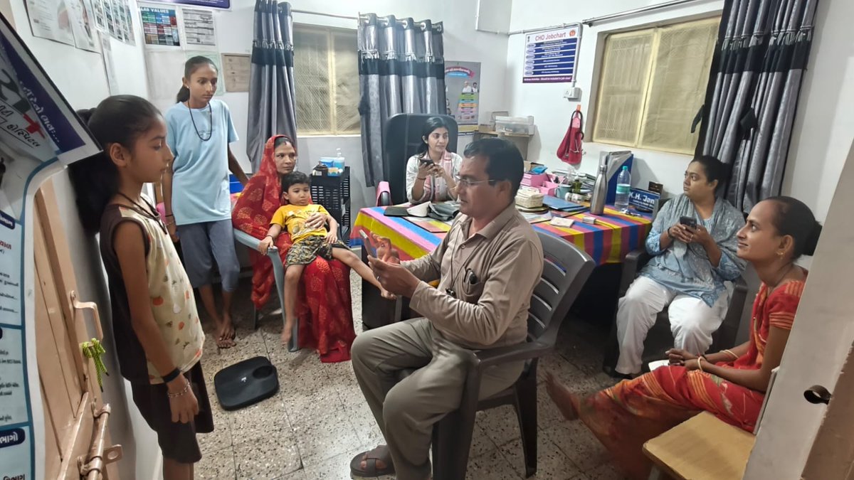 shapmjayma's tweet photo. 🌙☀️Day or Night, the mission continues!
📍#Bhavnagar
#AyushmanCard Enrolment Camps are being conducted day &amp; night to reach eligible beneficiaries and facilitate enrolment.
Expanding access to #AyushmanBharat #PMJAY, one beneficiary at a time.🏥
#PMJAYMA #Gujarat
@AyushmanNHA https://t.co/tgekwy7mEU