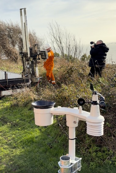 seeedstudio's tweet photo. ⚠️What if we could spot an unstable cliff long before it fails? That's the challenge being tackled on England's south coast — with our hardware at the center of it.

📡Seeed Studio's SenseCAP S2120, an 8-in-1 LoRaWAN weather sensor, sits right beside the cliff, capturing rainfall, temperature, humidity and wind around the clock. 🌧️Paired with measurements of ground movement and soil moisture, the setup shifts cliff safety from check-up visits to 24/7 immersive monitoring.

Full story by Antratek Electronics & Media 👉 
https://t.co/HxYerCUd3m

#SeeedStudio #IoT #LoRaWAN
#EnvironmentalMonitoring #ClimateChange
#Sustainability #SmartCities #SenseCAP