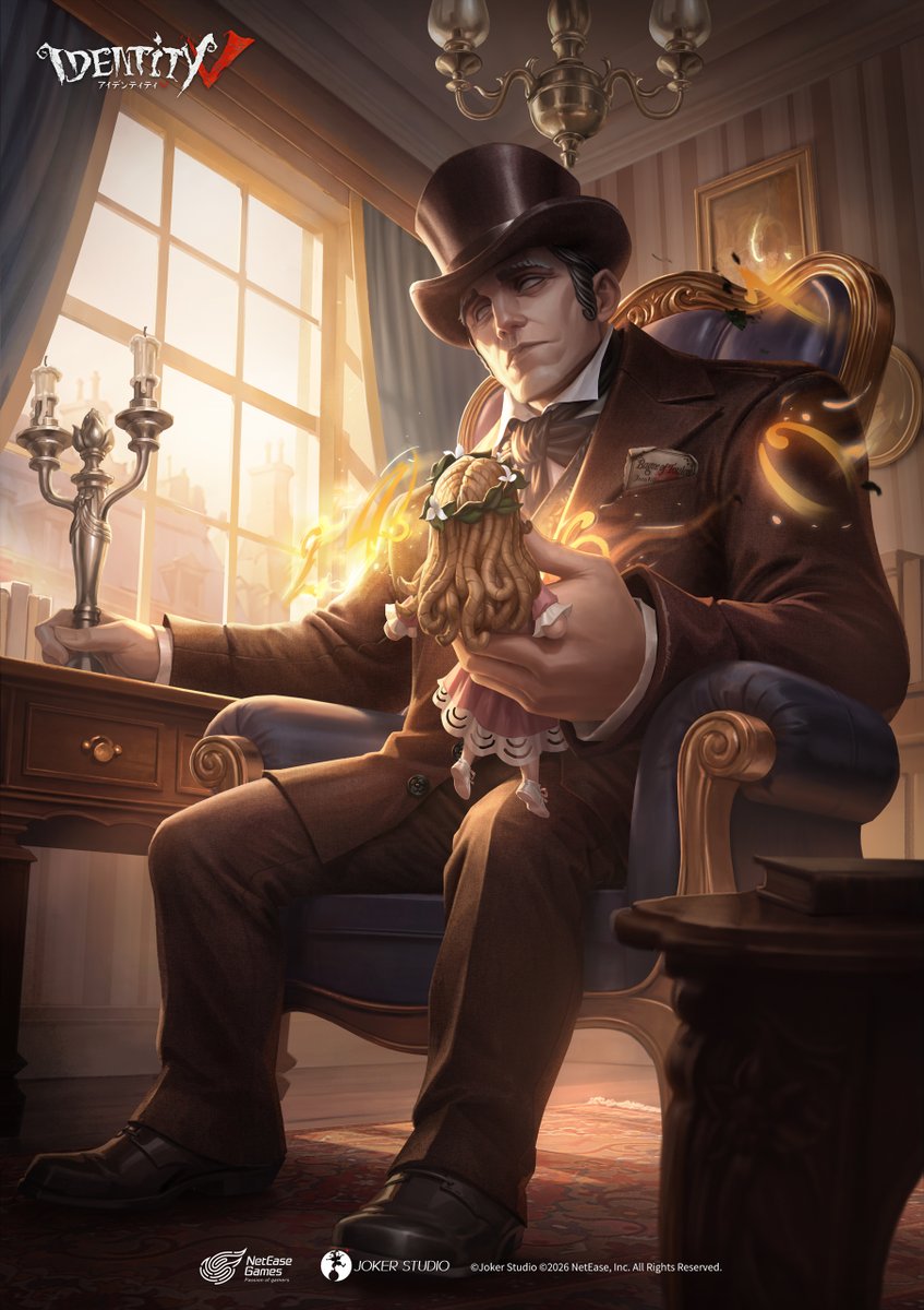 IdentityVJP's tweet photo. ◤2026 #演繹の星◢

12月3日から毎週１人ずつ
今年選ばれた6名の
新SSR衣装が順次登場するの！

まずはこちらの3名から！

闘牛士、玩具職人、復讐者

彼らが星の舞台に立つ姿を
ぜひご覧くださいなの！

#IdentityV
#第五人格 https://t.co/qAJ8rqvF7s