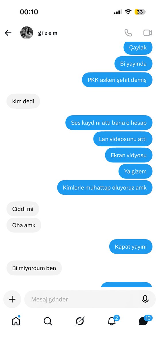 csIlIrillIlII's tweet photo. kız arkadaşı bunu uyarıyor diyor bak pkklılarla takılma kayıtlar geliyor! 
Bu ruh hastası, kürt fetişi inadına pkklılarla takılmaya devam ediyor. Arkadaşı diyor ki biz kimlerle muhatap oluyoruz böyle

@birazsusya_ https://t.co/IHhP4GMXtr