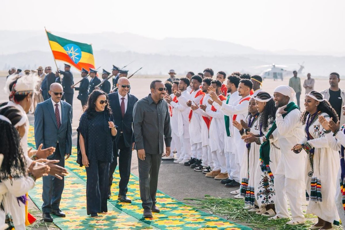 HDebasu's tweet photo. Inaugurated the Megech Irrigation Dam Project, a significant milestone in Ethiopia’s development journey and a testament to our commitment to transforming livelihoods in historic Gondar and surrounding communities.
#Ethiopia https://t.co/xmEHRgHI3w
