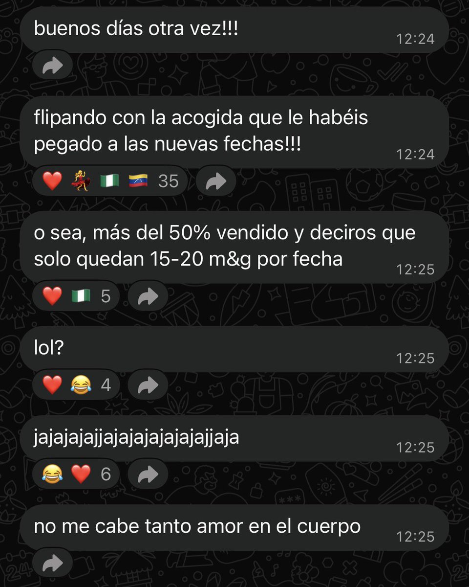 aaronferreroo_'s tweet photo. JODER que va a hacer sold out en las 4 Últimas fechas también 🤯 https://t.co/E2vciuLRq6