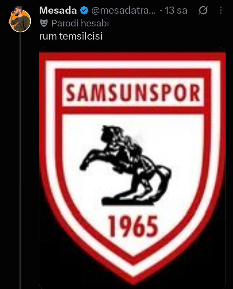 RtSamsunsp10811's tweet photo. “Hiçbir takımın armasına saygısızlık kabul edilemez.” Olum sen yaşayan en düşük IQ’lu canlı olabilir misin ya? https://t.co/sx4gydHY3j