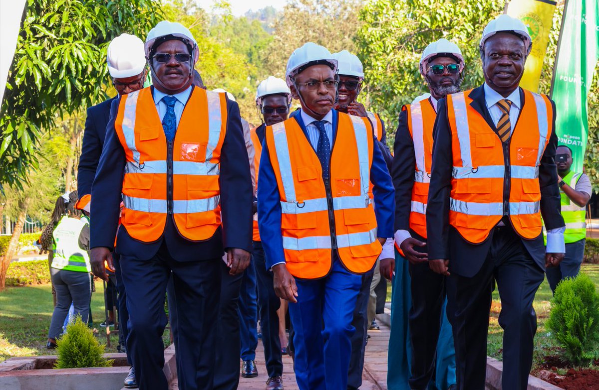 MeruUniversity's tweet photo. CISED: Where Skills Meet Innovation at MUST!  

Today, MUST Chancellor Dr. Peter Ndegwa inspected the Centre for Industrial Skills, Enterprise and Development (CISED), funded by the Safaricom Foundation and now nearly 70% complete.  

Once operational, CISED will advance hands-on technical training, entrepreneurship and research commercialisation -helping turn knowledge into practical solutions, enterprises and jobs.  

At MUST, we're nurturing not just job seekers, but opportunity creators!  

#MUST #CISED #SafaricomFoundation